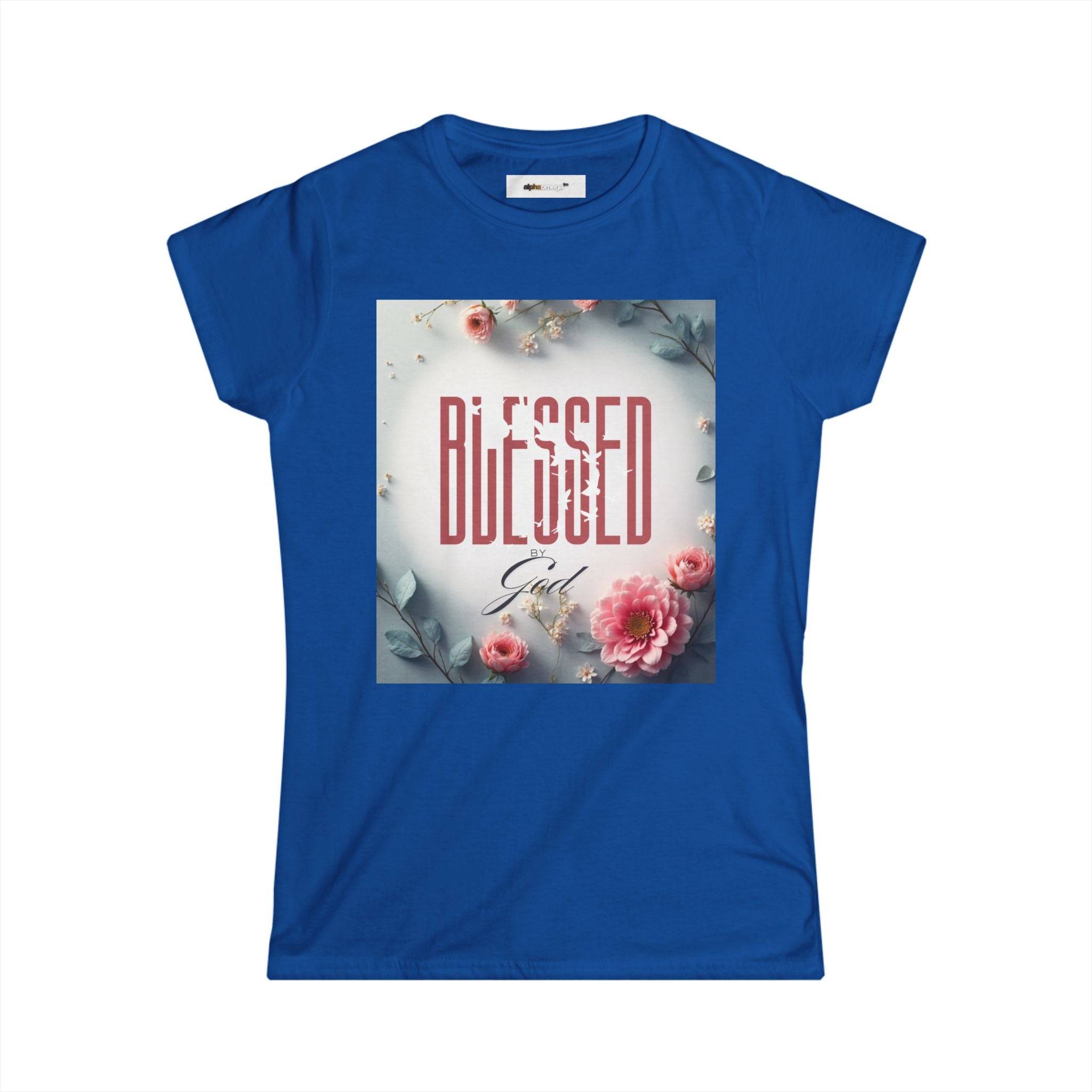 Blessed Girl Floral Tee - Women's Inspirational Christian Shirt (Copy)