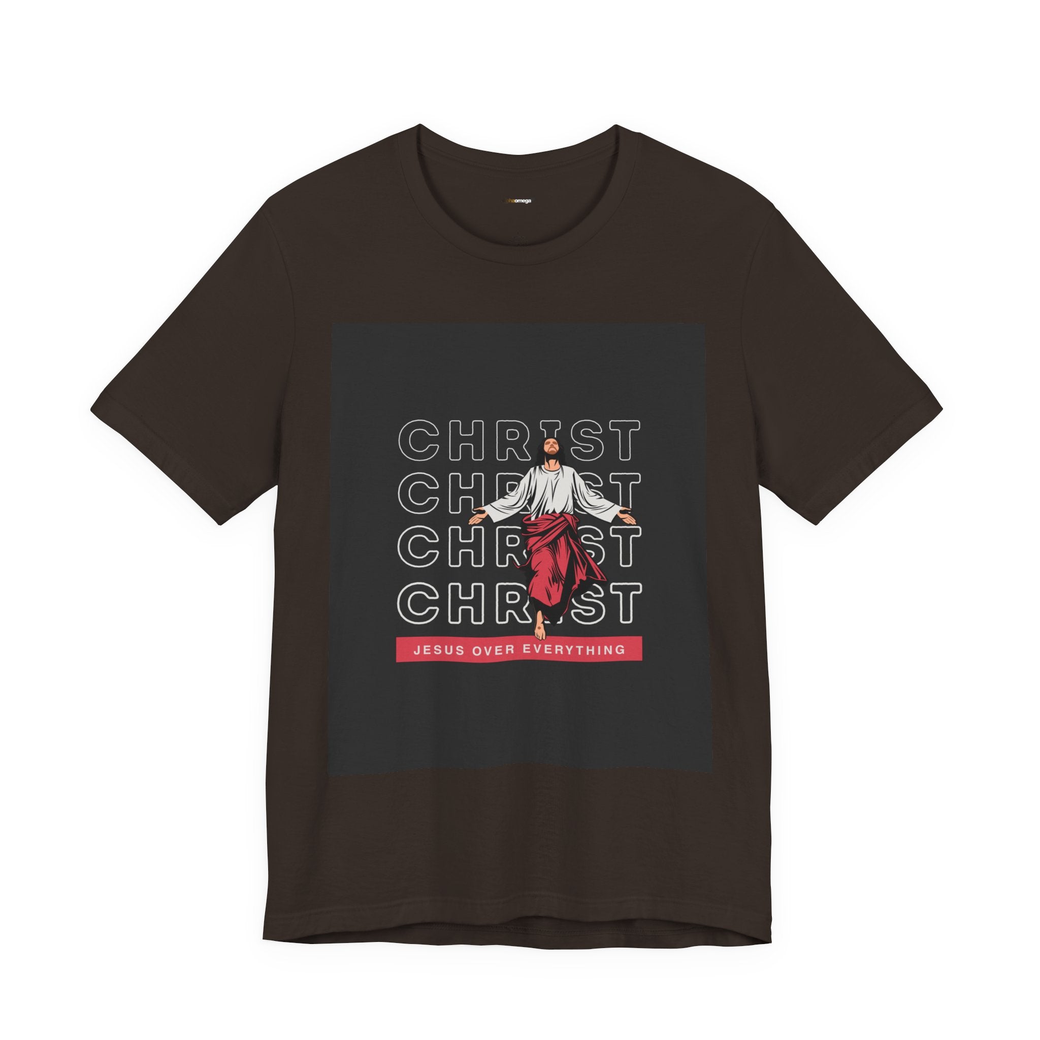 Christ - Jesus over everything Tee — Positive Message Graphic T-Shirt
