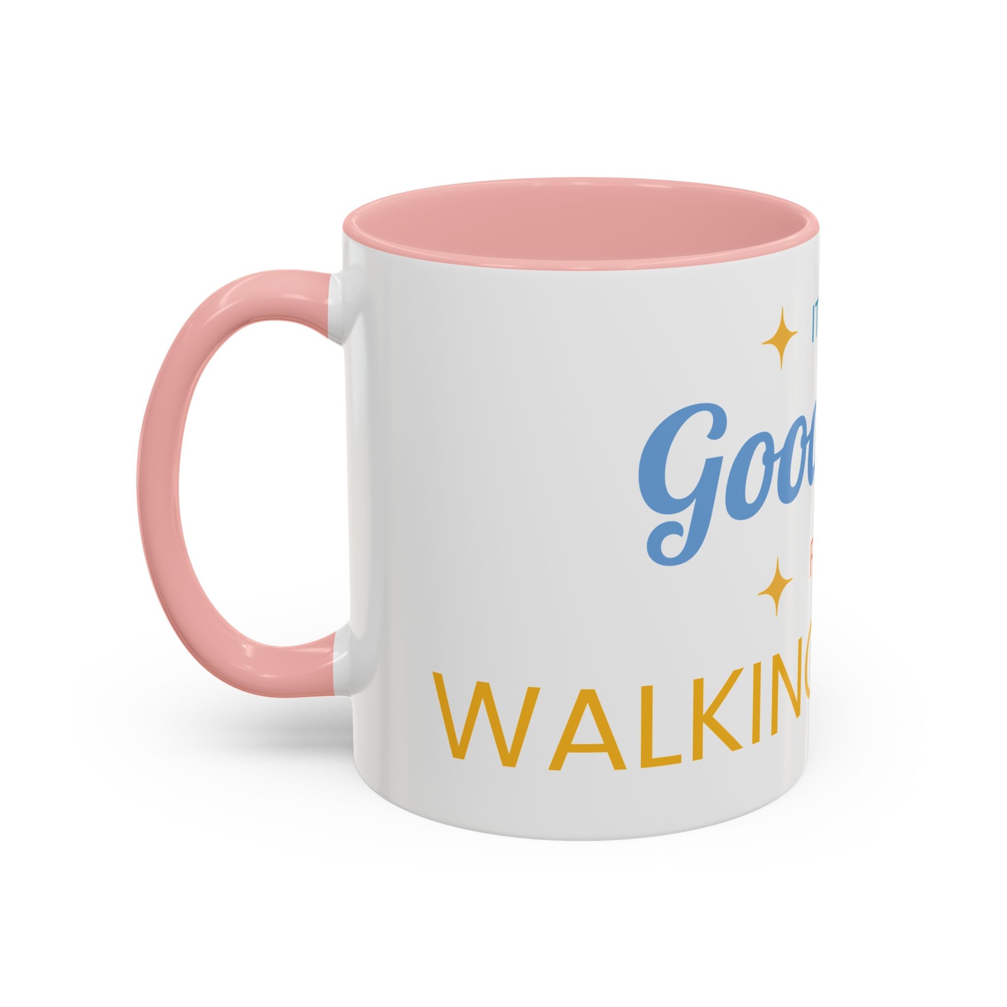 Inspirational Coffee Mug — “It's a Good Day for Walking in Faith” Ceramic Accent Mug