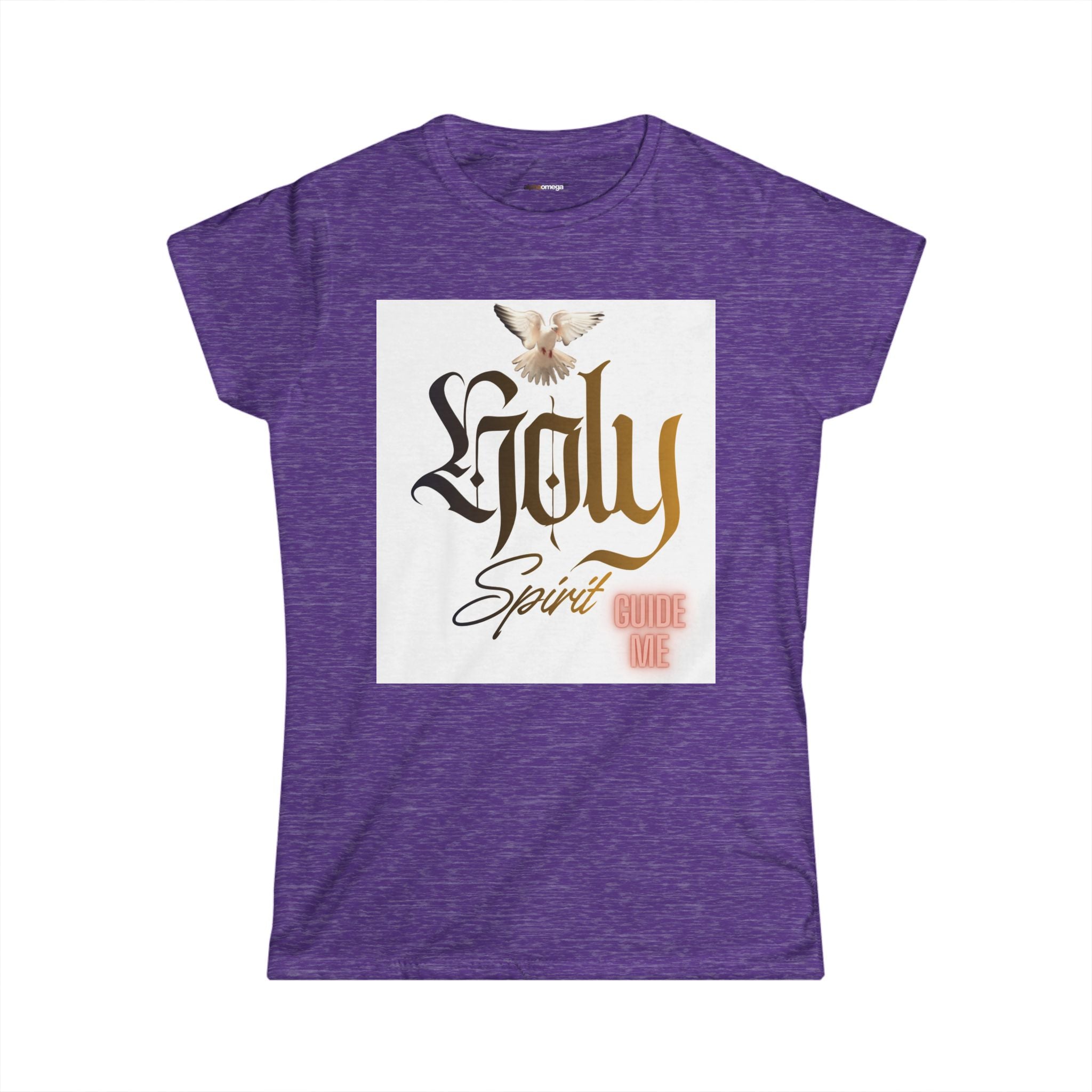 Holy Spirit Guide me Girl Floral Tee - Women's Inspirational Christian Shirt (Copy)