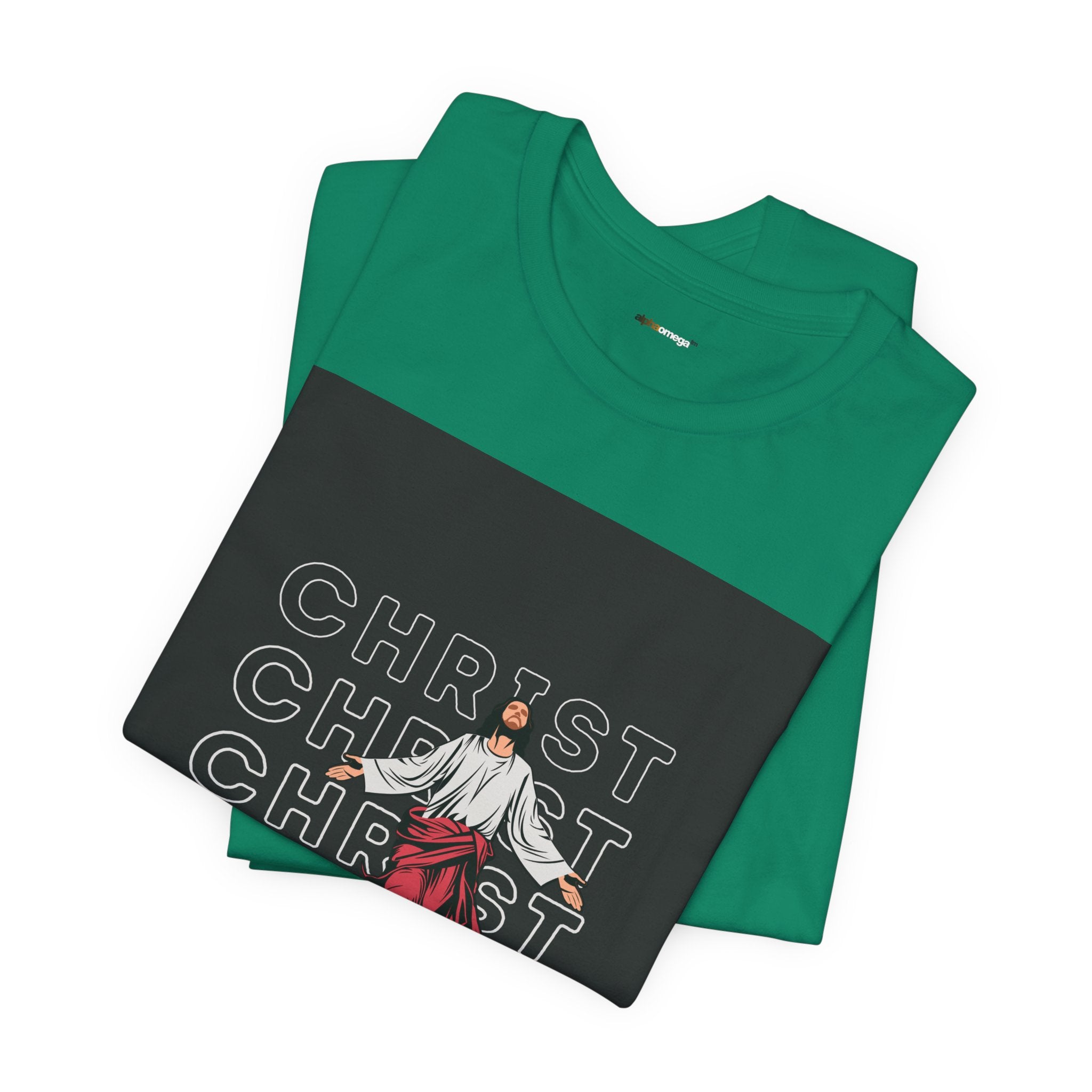 Christ - Jesus over everything Tee — Positive Message Graphic T-Shirt