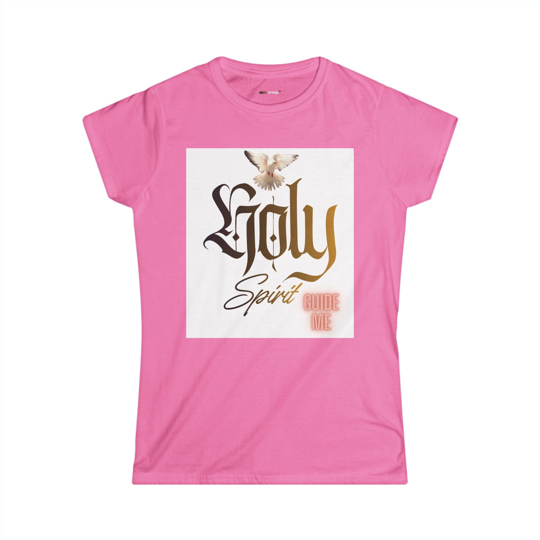 Holy Spirit Guide me Girl Floral Tee - Women's Inspirational Christian Shirt (Copy)