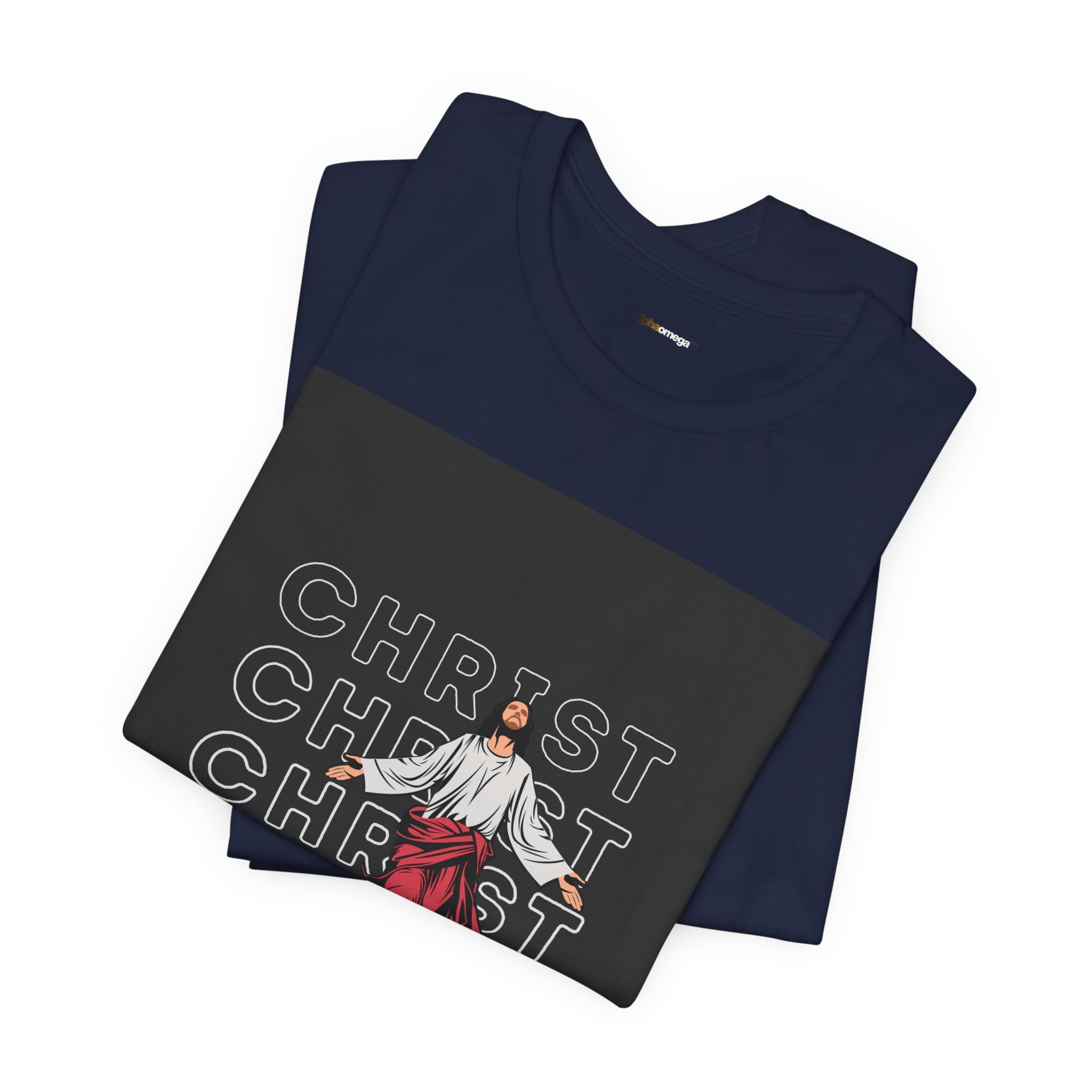 Christ - Jesus over everything Tee — Positive Message Graphic T-Shirt