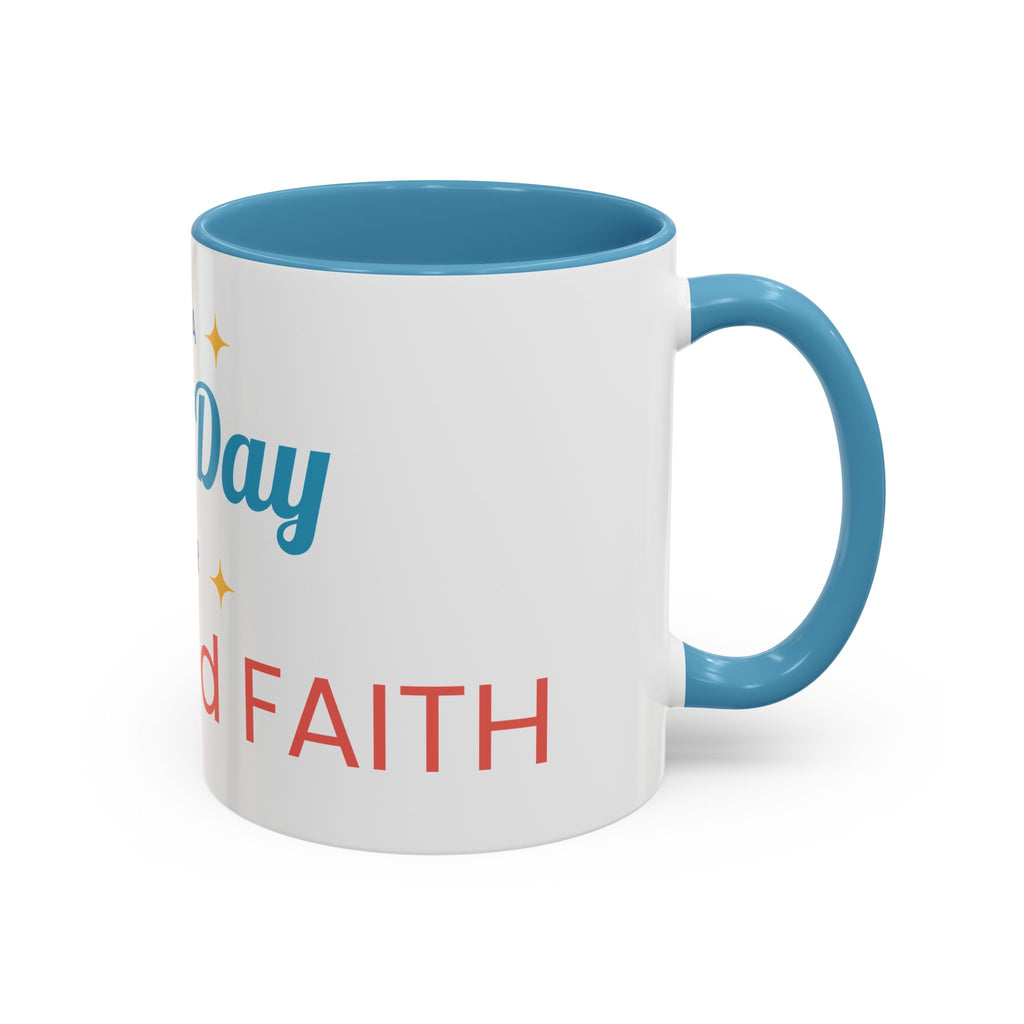 It's a Good Day for Hope and Faith Accent Coffee Mug – Inspirational Ceramic Tea Cup (11/15 oz)