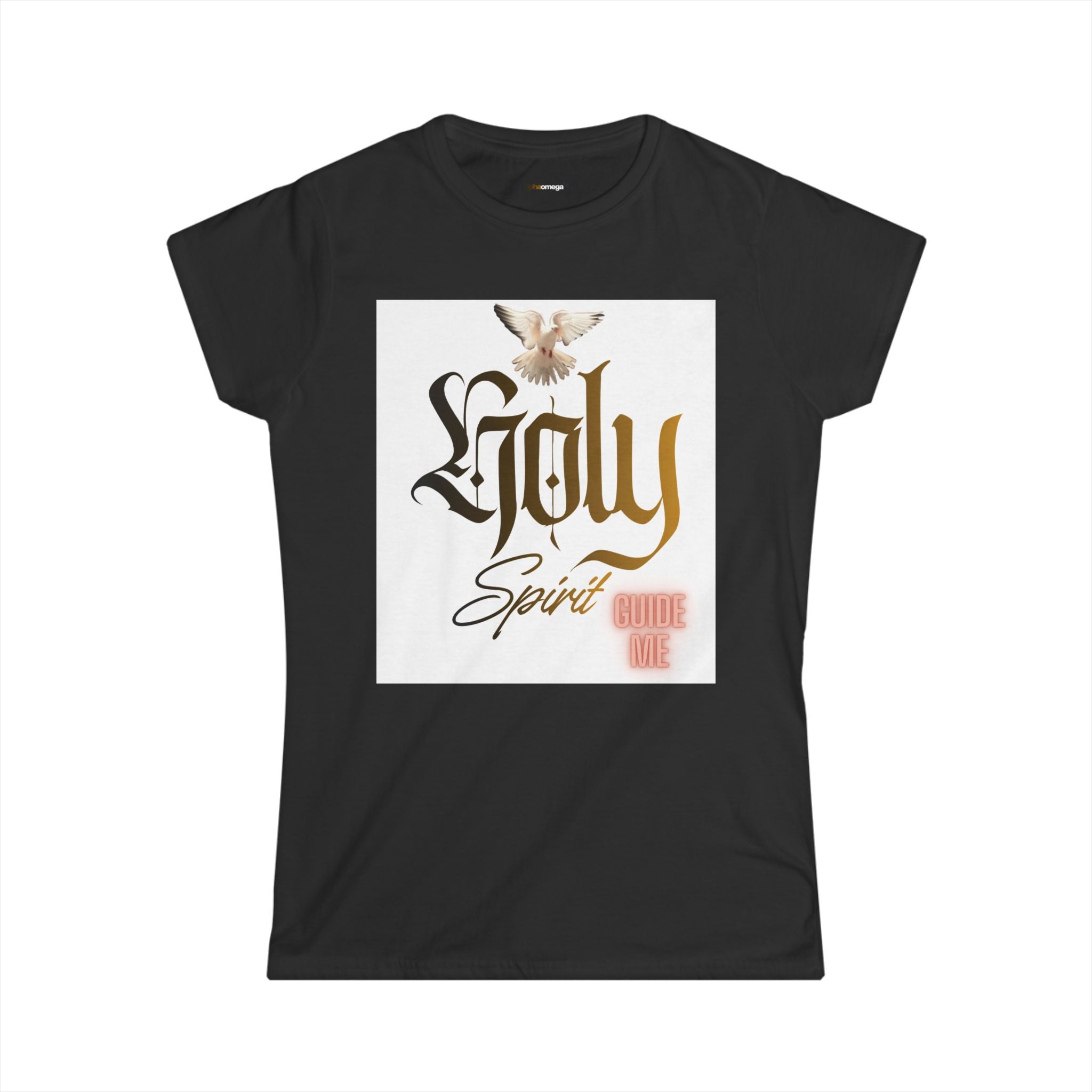 Holy Spirit Guide me Girl Floral Tee - Women's Inspirational Christian Shirt (Copy)