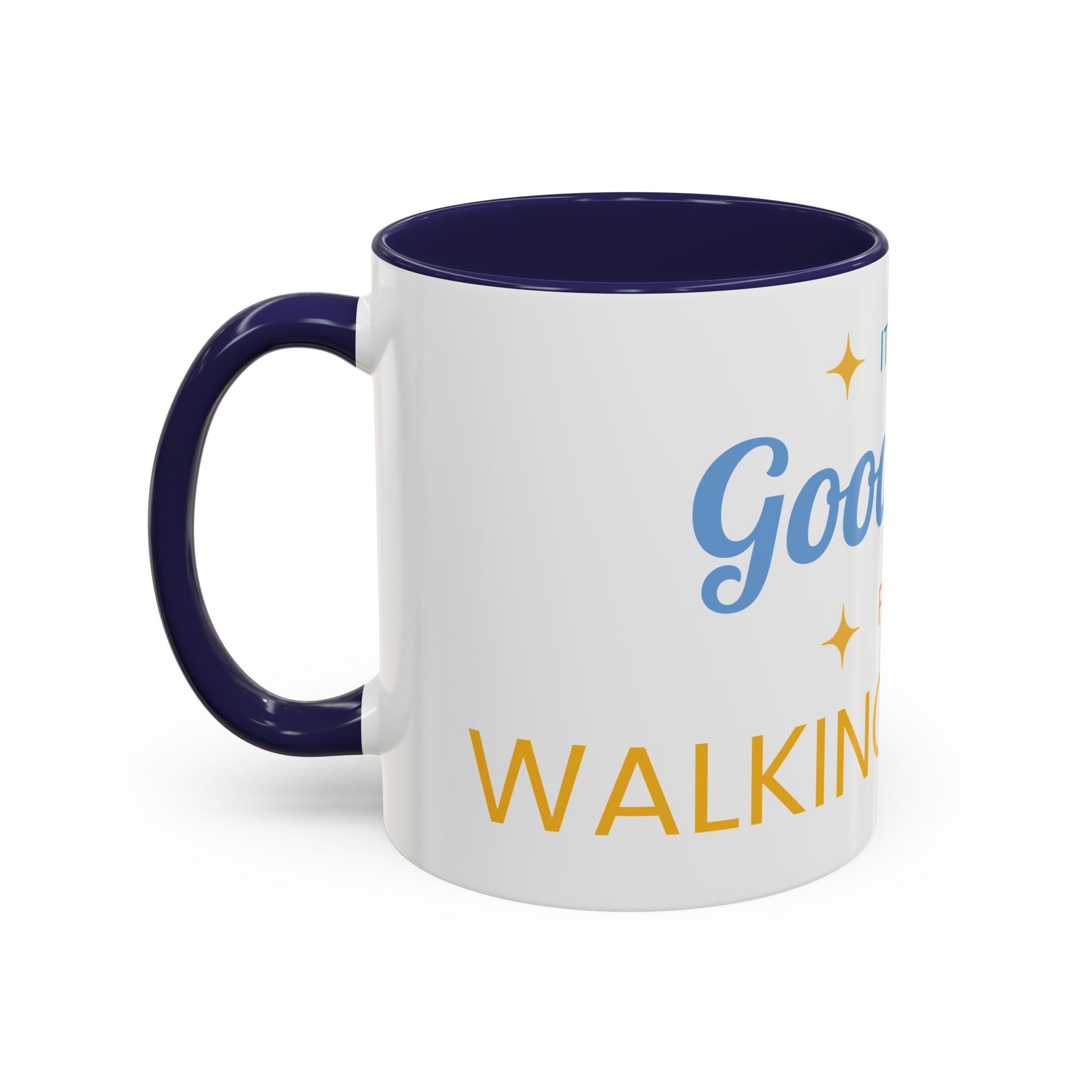 Inspirational Coffee Mug — “It's a Good Day for Walking in Faith” Ceramic Accent Mug