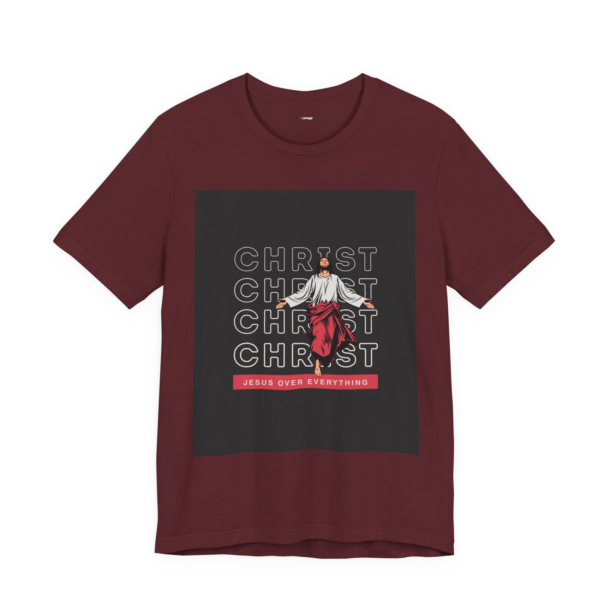Christ - Jesus over everything Tee — Positive Message Graphic T-Shirt