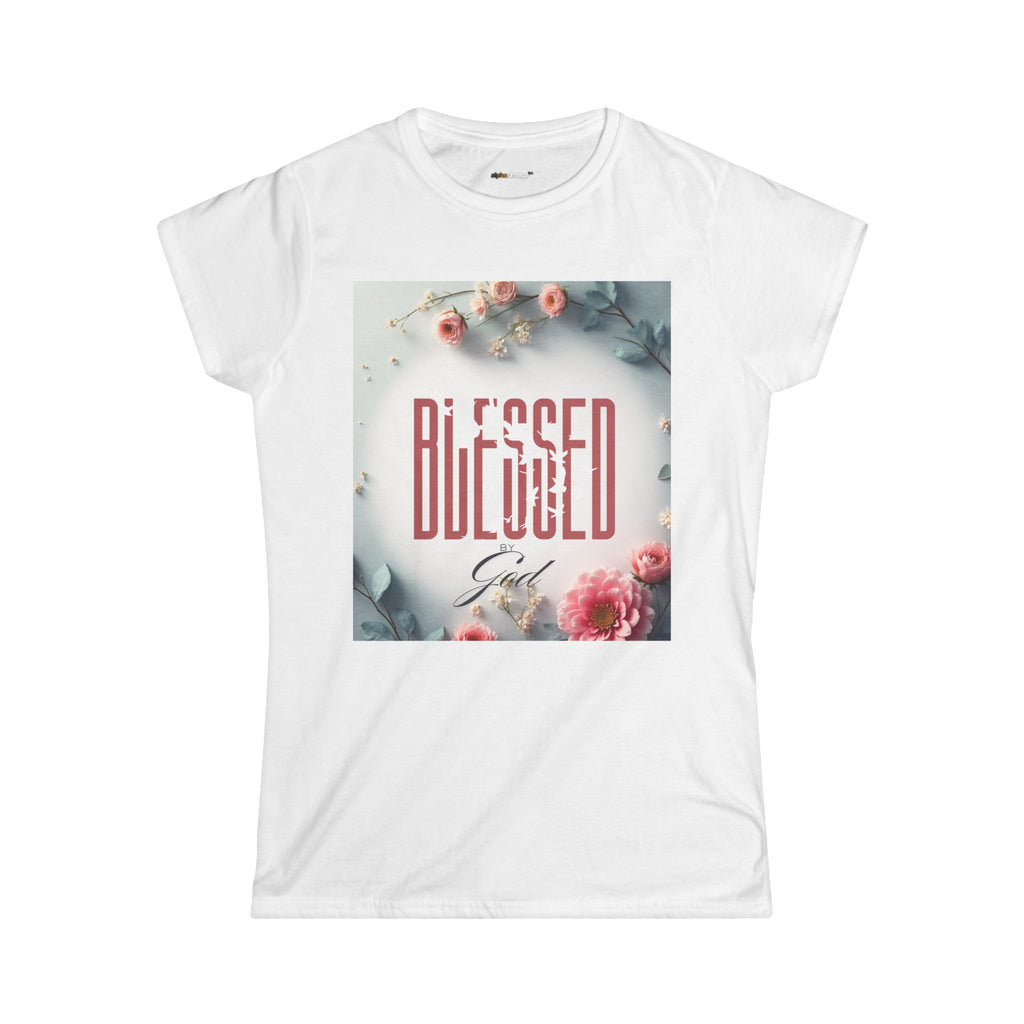 Blessed Girl Floral Tee - Women's Inspirational Christian Shirt (Copy)