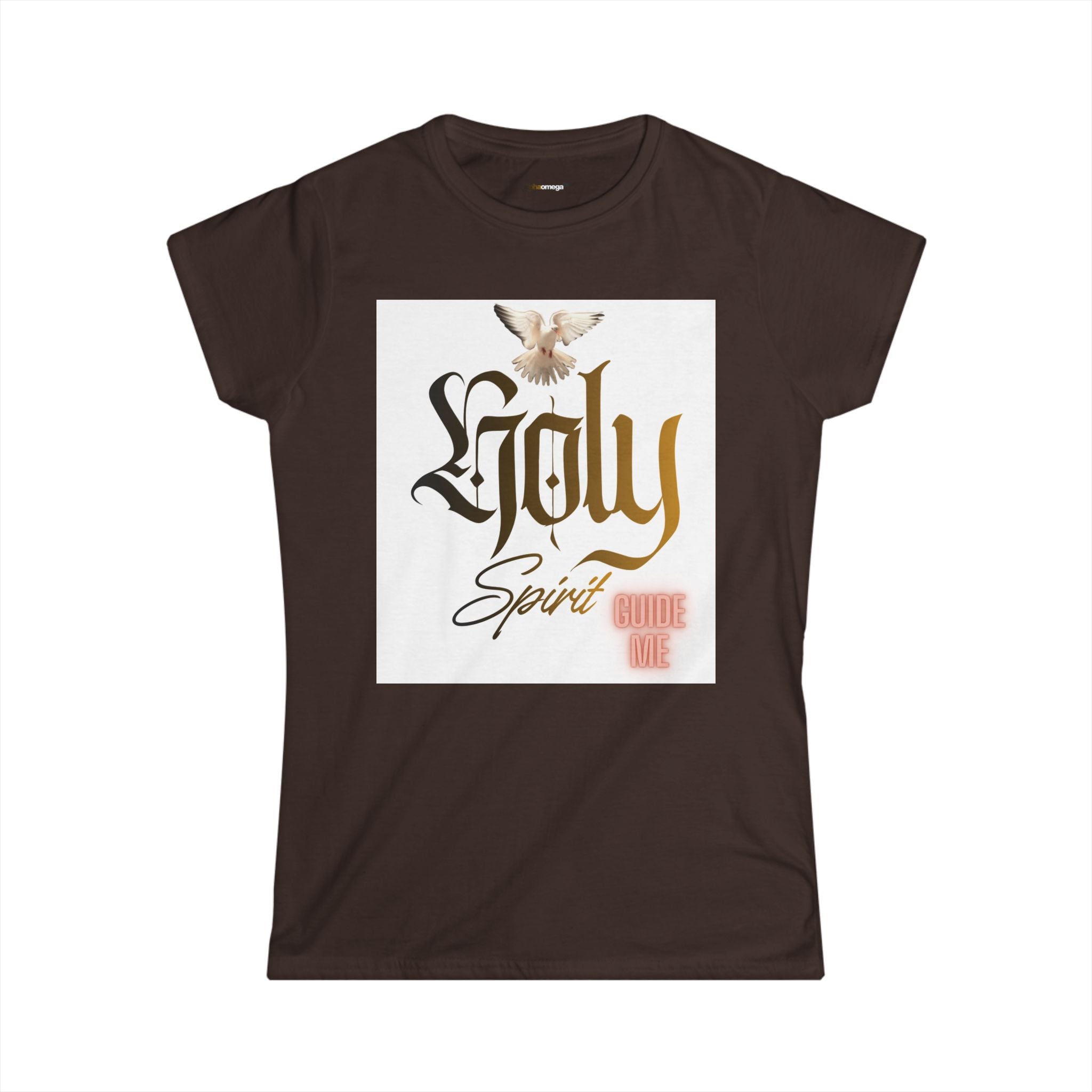 Holy Spirit Guide me Girl Floral Tee - Women's Inspirational Christian Shirt (Copy)