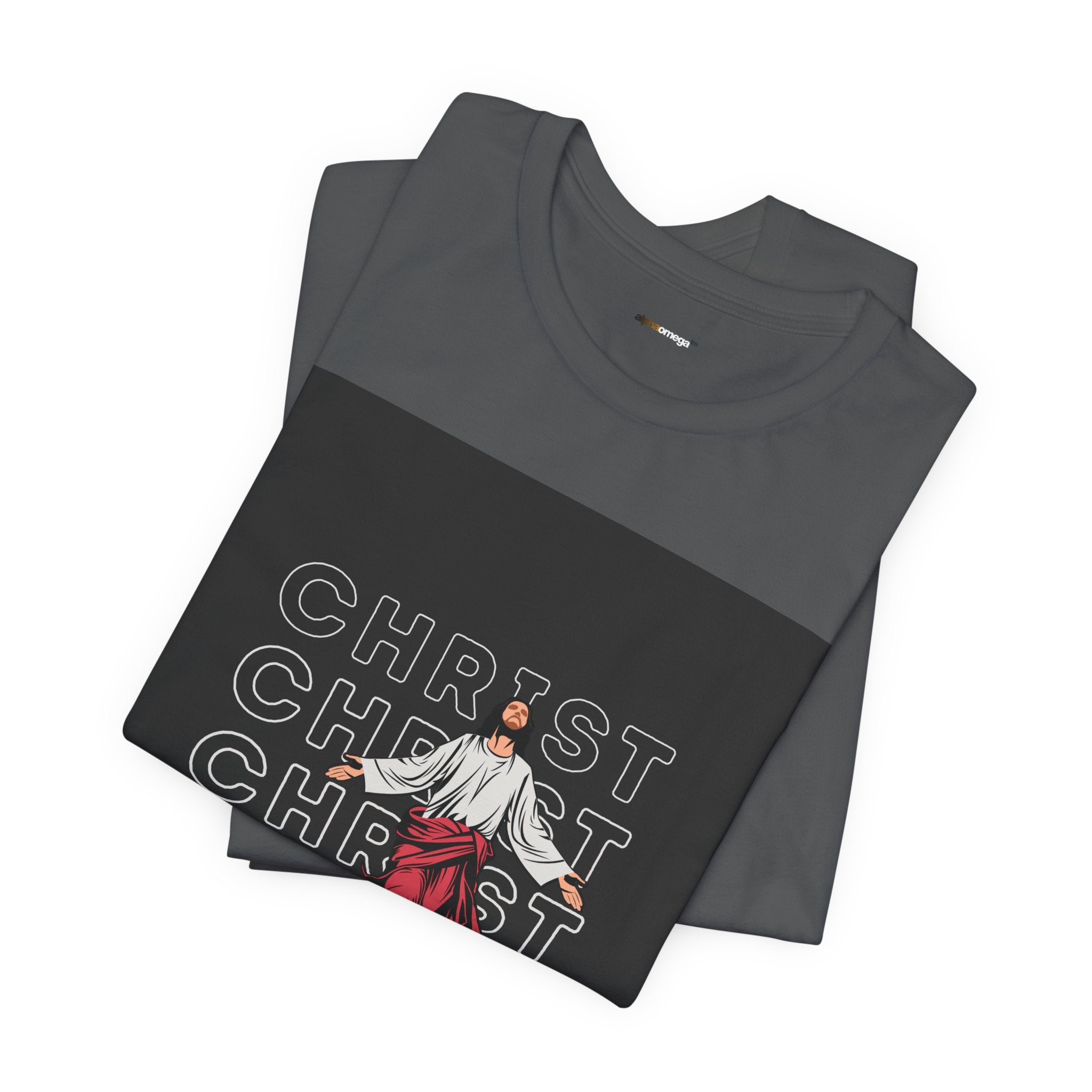 Christ - Jesus over everything Tee — Positive Message Graphic T-Shirt