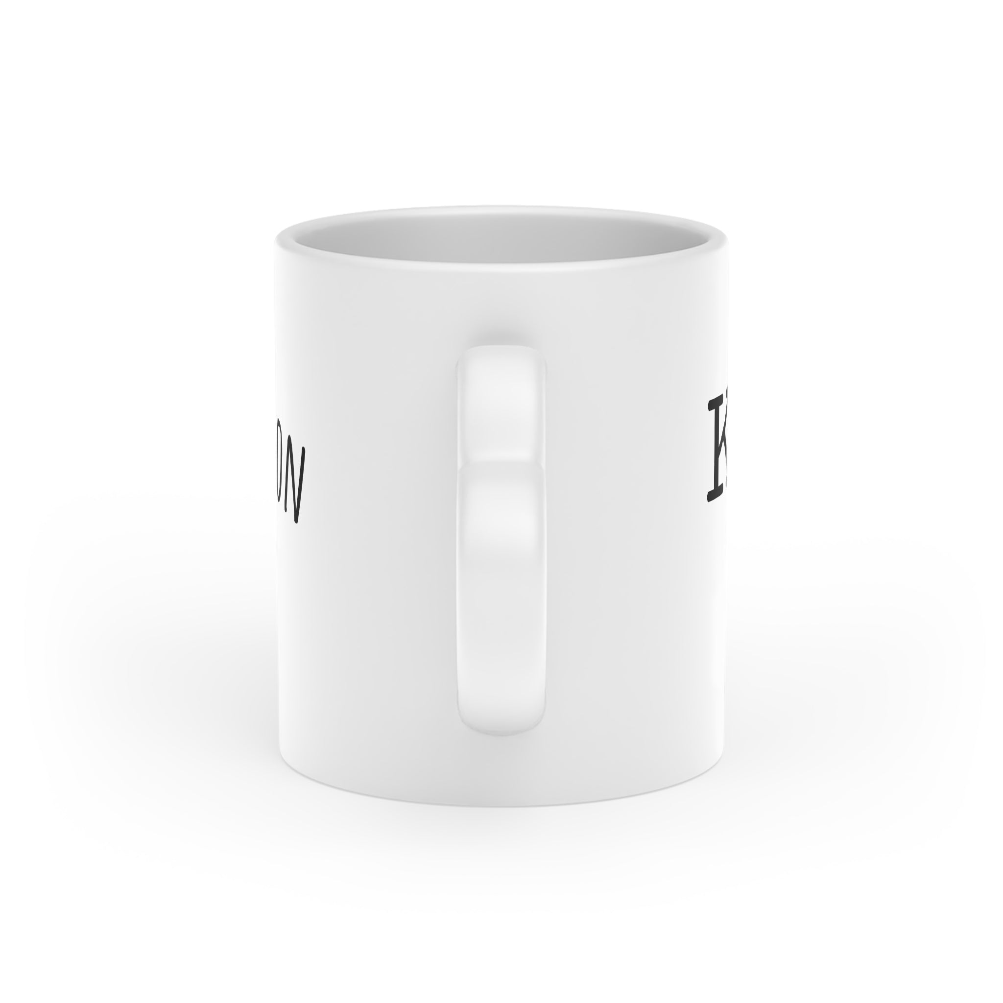 Keep Calm Pray on Floral Mug — Inspirational Daisy Coffee Cup