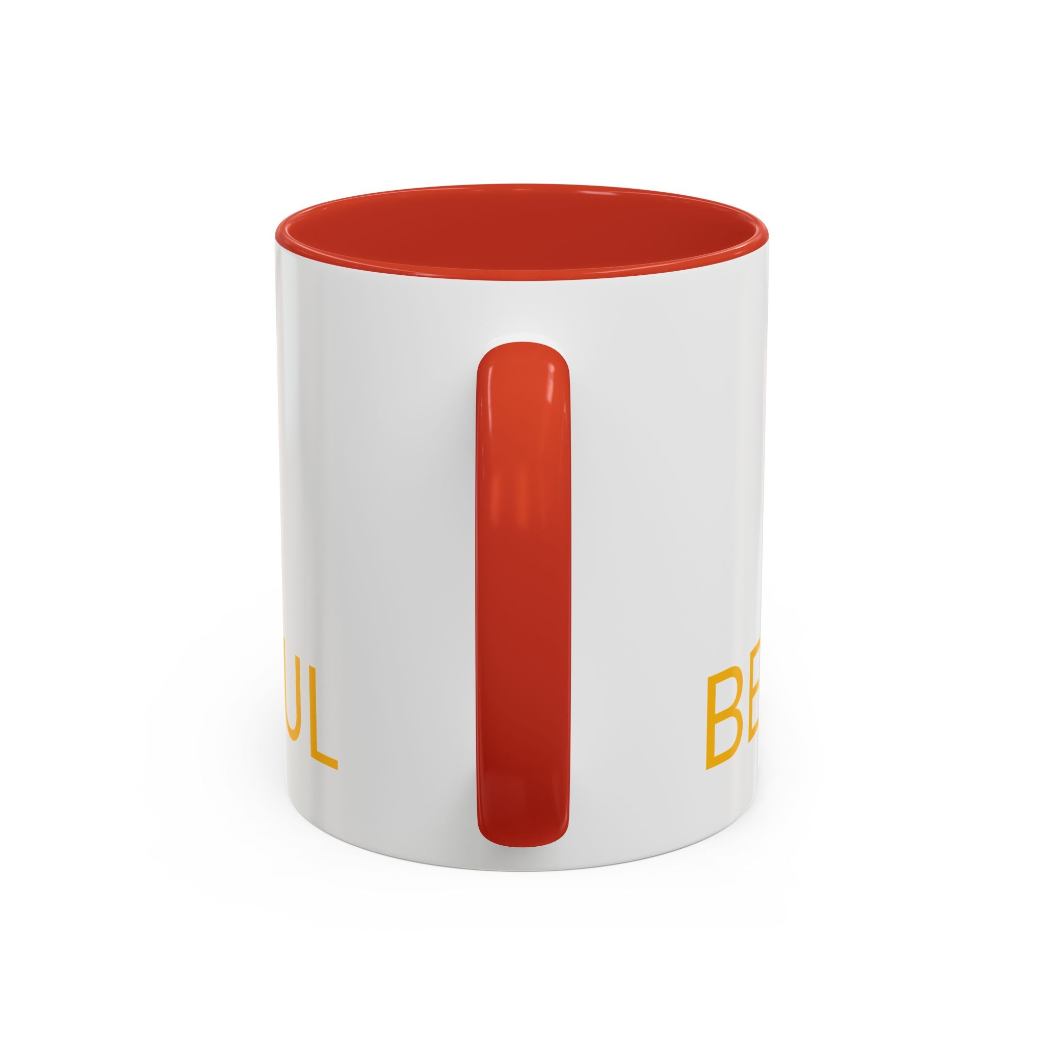 Coffee Mug — "It's a Good Day for Being Thankful" Accent Ceramic Mug